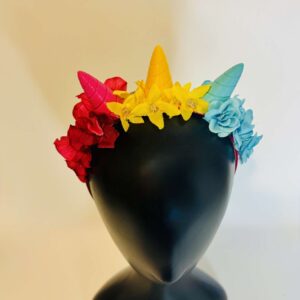 Tri-horn Headband: Pansexual Pride