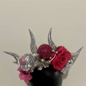 Silver Tentacle Headband, 4-piece, Sparkle Motion