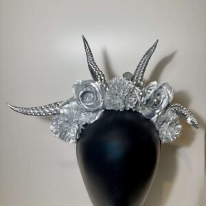 Silver Tentacle Headband (1), 4-piece