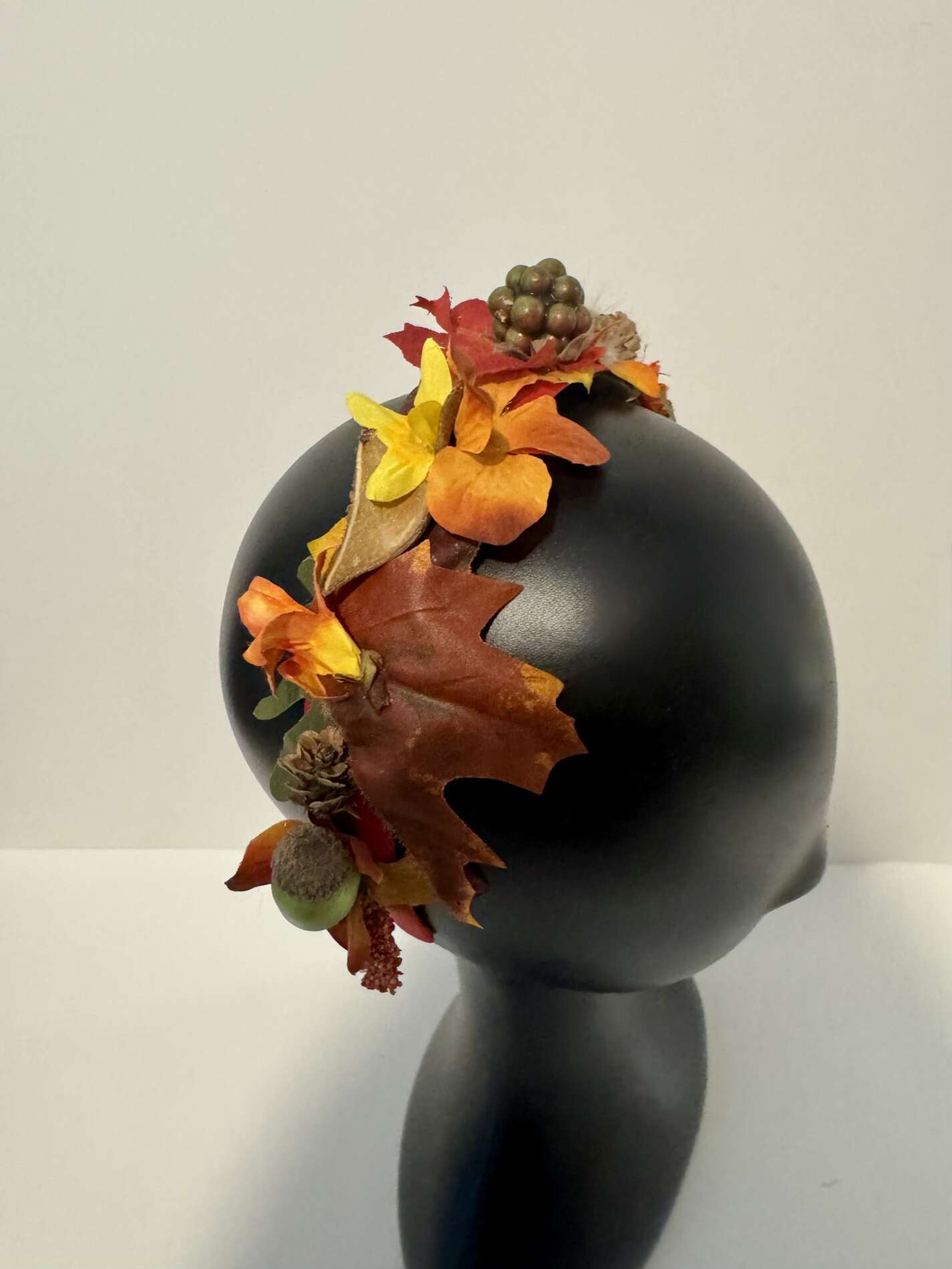 Leaf Litter Forest Floor Autumn Headband 2 - Image 4