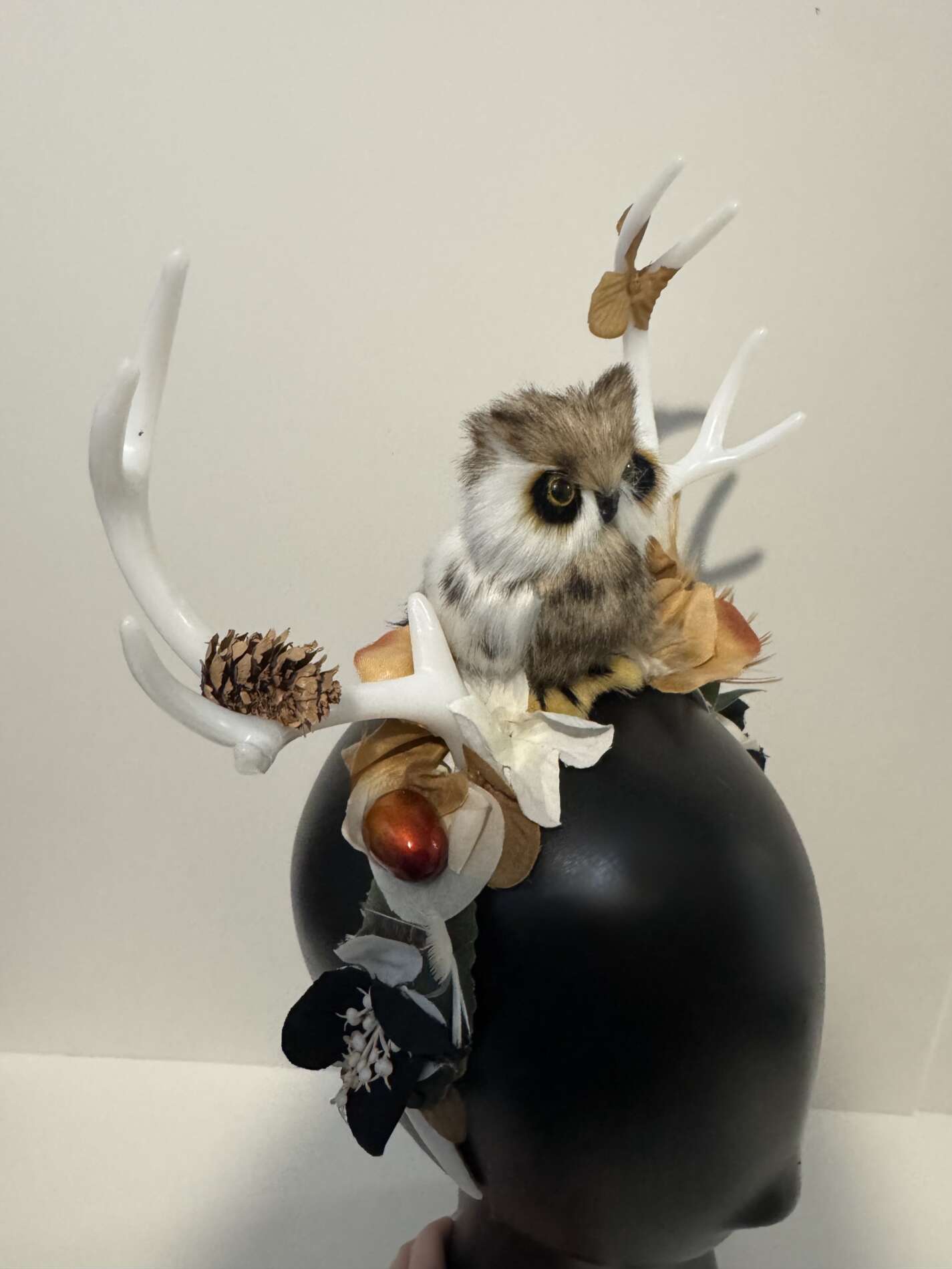 Owl Antlered Headband - Image 3