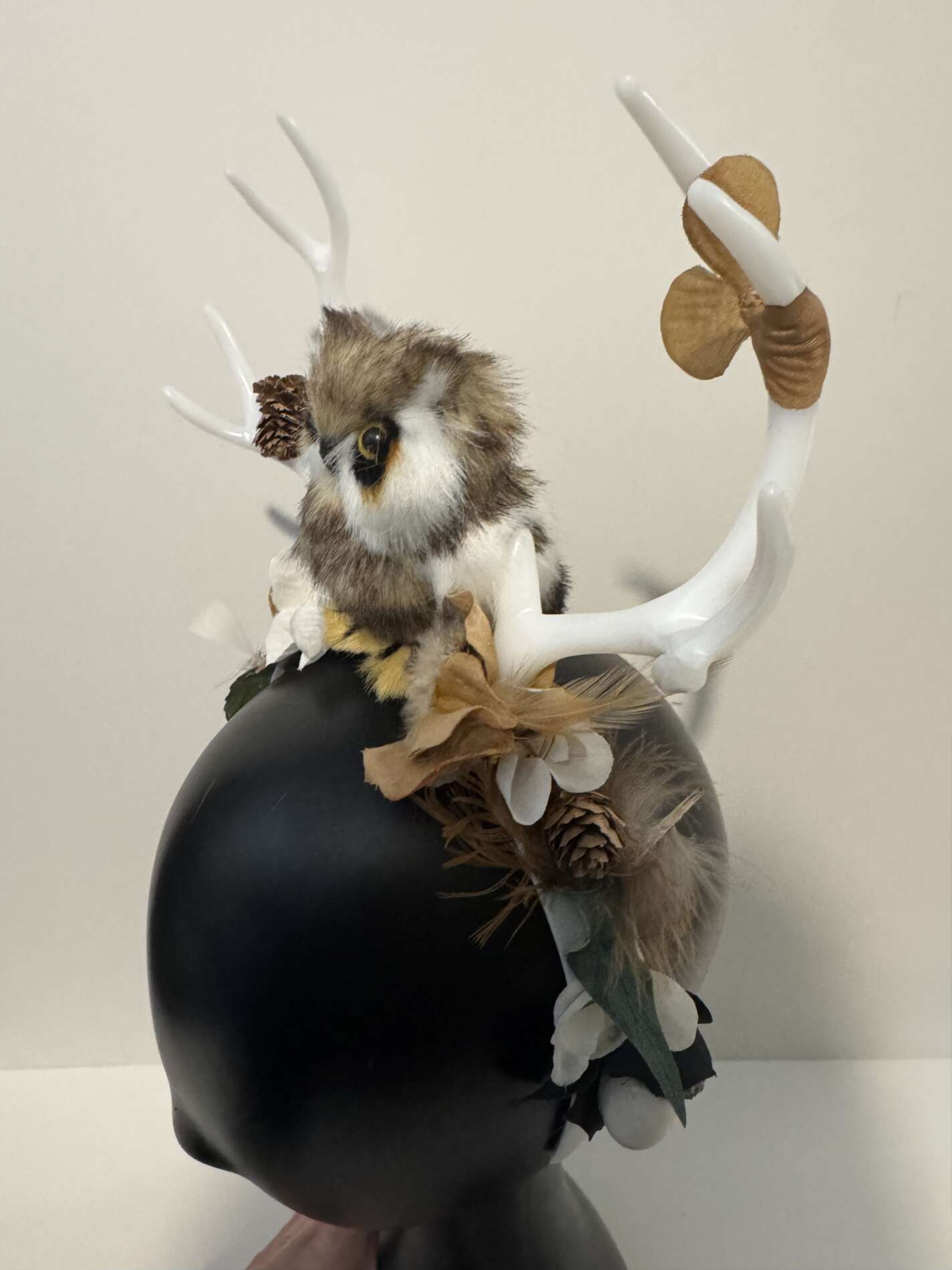 Owl Antlered Headband - Image 2
