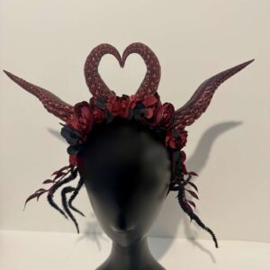 4-piece Tentacle Heart Headband