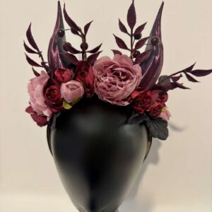 Red & Black Dragon Horns