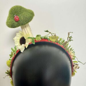 Floral Headband: Mushroom Frog 2
