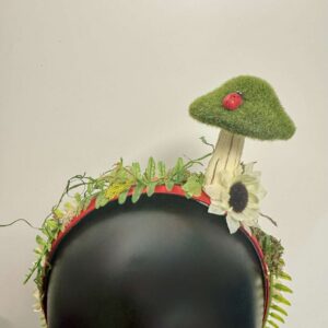 Floral Headband: Mushroom Frog 4