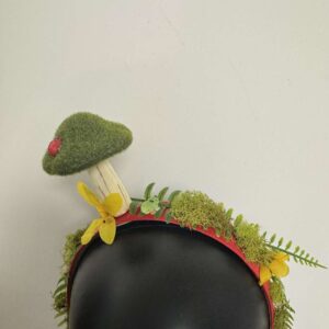 Floral Headband: Mushroom Frog