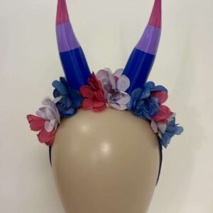 Long horns: Bisexual Pride