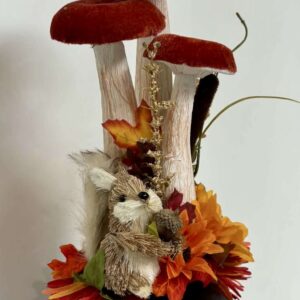 Tall Mushroom Headband - Squirrel 3