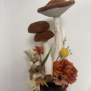 Tall Mushroom Headband - Squirrel 2